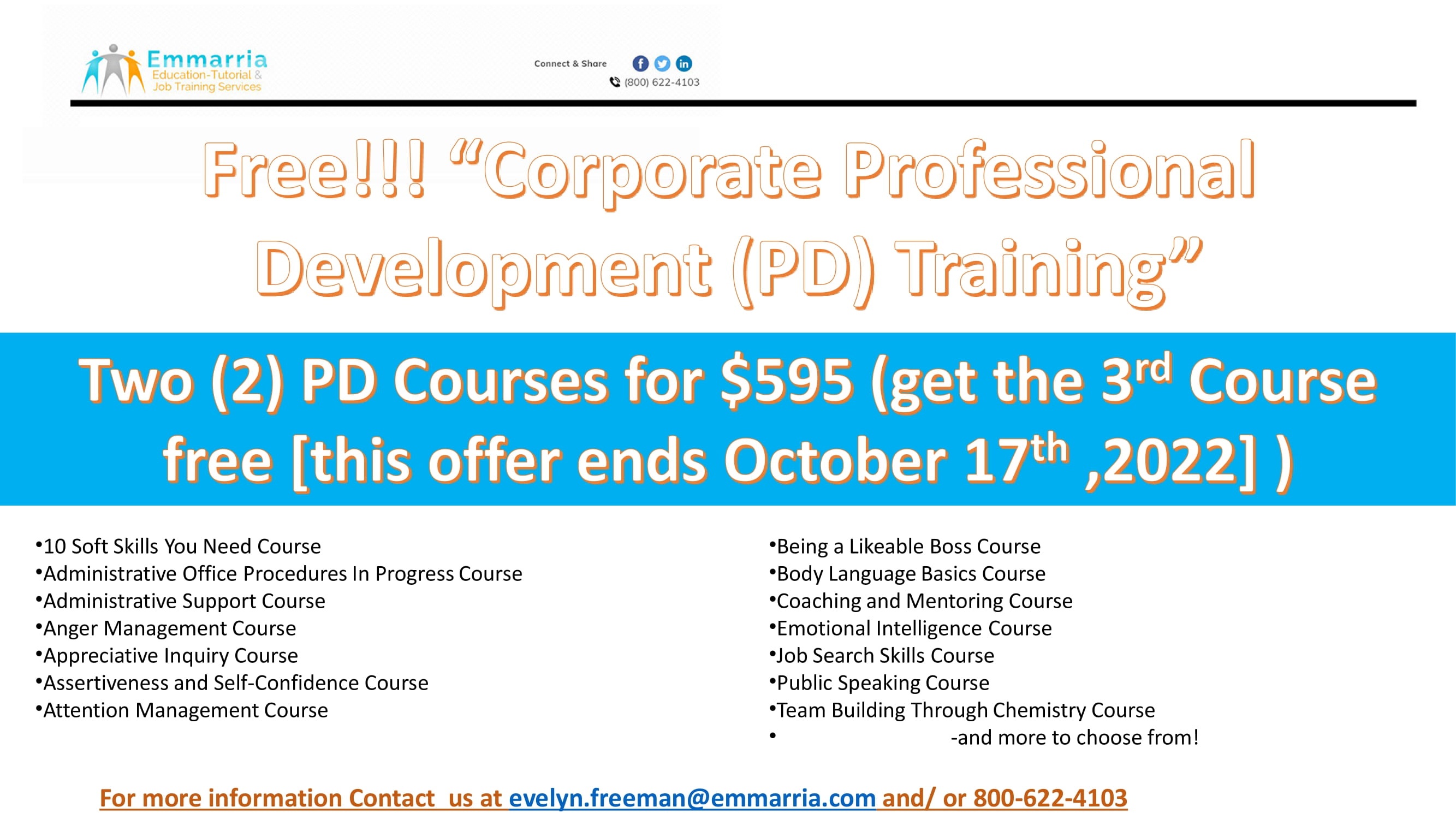 Corporate Professional Development (PD) Training